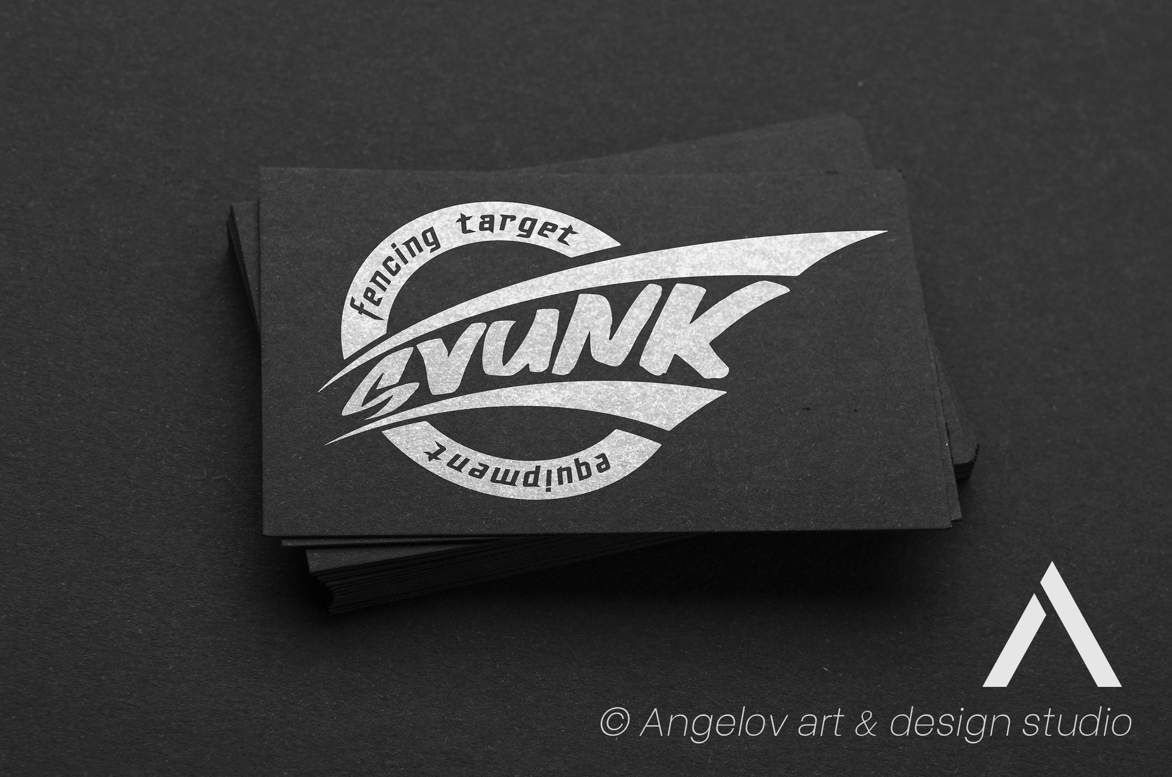 SVUNK brand design with bold typography and unique aesthetics for strong branding by Adam Angelov