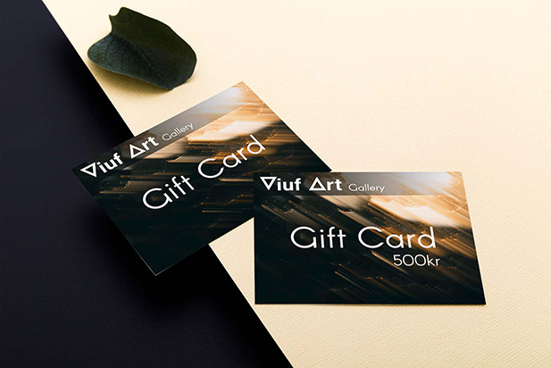 Viuf Art Gallery visual identity by Adam Angelov